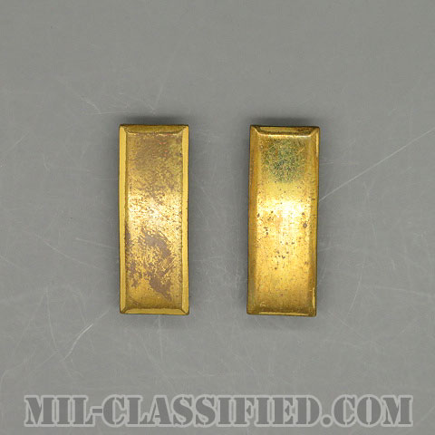 少尉（Second Lieutenant (2LT)）[カラー/階級章/バッジ（ピンバック）/ペア（2個1組）/中古1点物]の画像