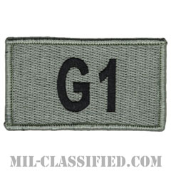 G1（人事参謀将校）（Personnel Staff Officer）[UCP（ACU）/メロウエッジ/ベルクロ付パッチ]画像