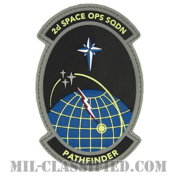 第2宇宙作戦隊（2nd Space Operations Squadron (2nd SOPS)）[カラー/PVC/ベルクロ付パッチ]画像