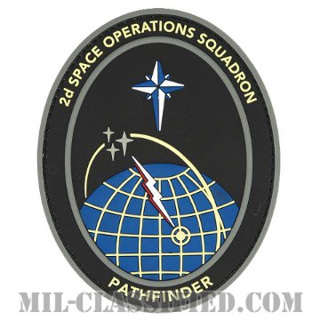 第2宇宙作戦隊（2nd Space Operations Squadron (2nd SOPS)）[カラー/PVC/ベルクロ付パッチ]画像