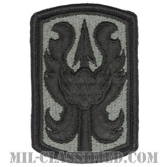 第199歩兵旅団（199th Infantry Brigade）[UCP（ACU）/メロウエッジ/ベルクロ付パッチ]の画像