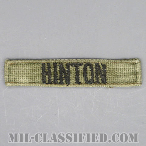 HINTON [サブデュード/ヘルメットバンド用ネームテープ/中古1点物]の画像