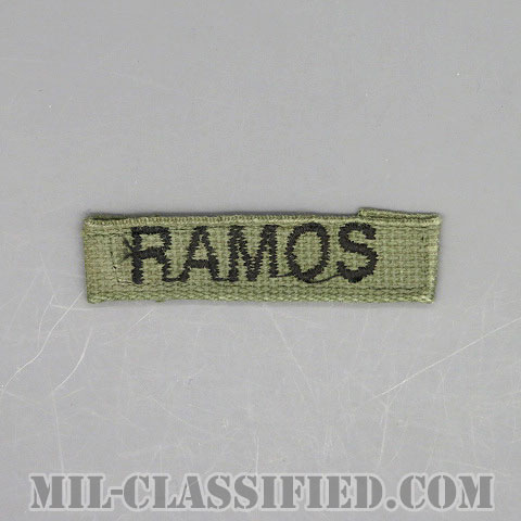 RAMOS [サブデュード/ヘルメットバンド用ネームテープ/中古1点物]画像