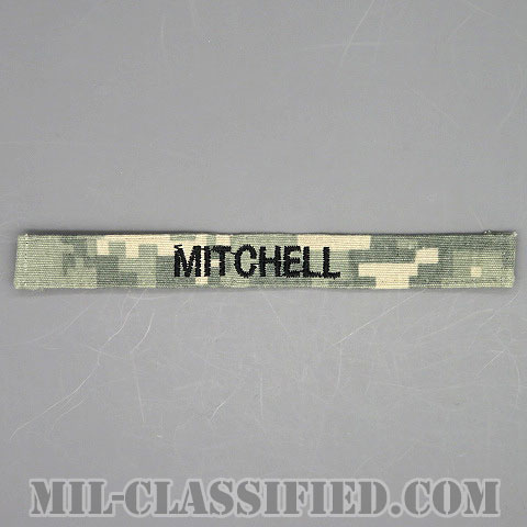 MITCHELL [UCP（ACU）/ヘルメットバンド用ネームテープ/中古1点物]の画像