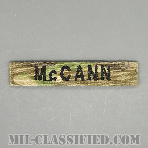 McCANN [OCP/ヘルメットバンド用ネームテープ/中古1点物]の画像