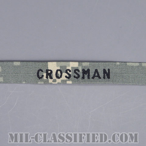 CROSSMAN [UCP（ACU）/ヘルメットバンド用ネームテープ/縫い付け用パッチ]画像