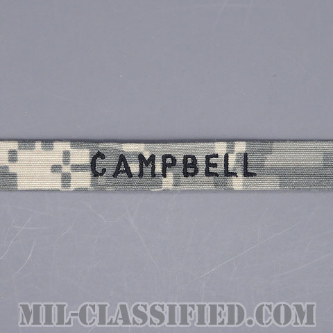 CAMPBELL [UCP（ACU）/ヘルメットバンド用ネームテープ/縫い付け用パッチ]画像