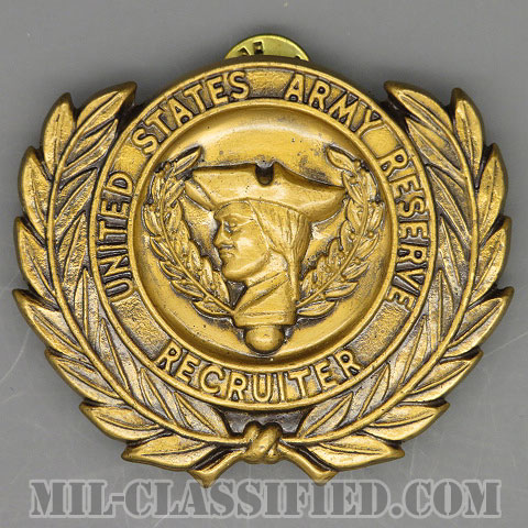 陸軍予備役募兵章（Army Reserve Recruiter Identification Badge）[カラー/バッジ/中古1点物]の画像