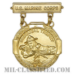 射撃技術競技章 (海兵隊ライフルチャンピオンシップ章)（Marine Corps Rifle Championship Badge (McDougal Trophy)）[バッジ]画像