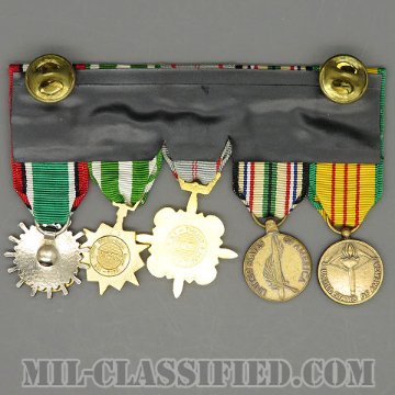 アメリカ陸軍ミニメダル（勲章・Medal）セット（5メダル）[ミニサイズ/バッジ/中古1点物]画像