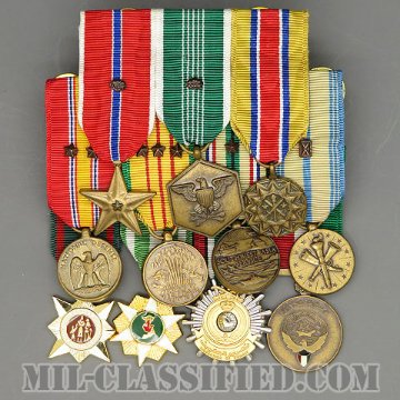 アメリカ陸軍ミニメダル（勲章・Medal）セット（11メダル）[ミニサイズ/バッジ/中古1点物]画像