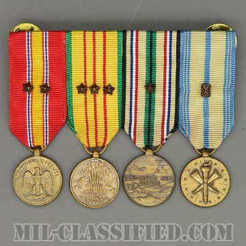 アメリカ陸軍ミニメダル（勲章・Medal）セット（11メダル）[ミニサイズ/バッジ/中古1点物]画像