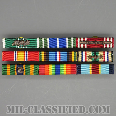 アメリカ陸軍リボン（略綬・略章・Ribbon）セット[バッジ/中古1点物]の画像