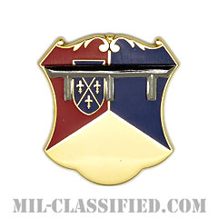 第66機甲連隊（66th Armor Regiment）[カラー/クレスト（Crest・DUI・DI）バッジ]画像