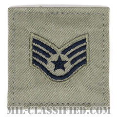 軍曹（Staff Sergeant）[ABU/空軍階級章/ベルクロ付パッチ]の画像