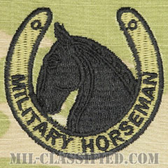 騎手章（Military Horseman Badge）[OCP（3C）/パッチ]の画像
