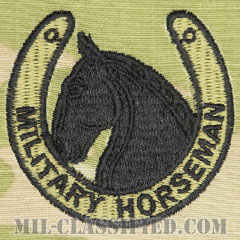騎手章（Military Horseman Badge）[OCP（3C）/パッチ]画像