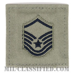 曹長（Master Sergeant）[ABU/空軍階級章/ベルクロ付パッチ]画像
