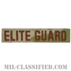 ELITE GUARD [OCP（3C）/ブラウン刺繍/空軍ネームテープ/ベルクロ付パッチ]画像