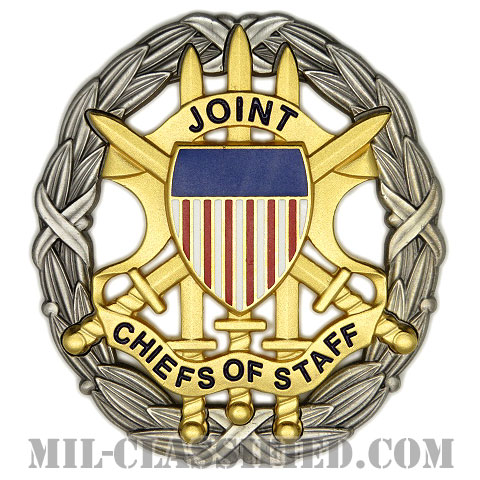 アメリカ統合参謀本部（Joint Chiefs of Staff）[カラー/新デザイン（2021-）/燻し銀/バッジ]画像