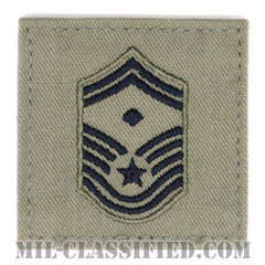 先任上級曹長（First Sergeant (E-8)）[ABU/空軍階級章/ベルクロ付パッチ]の画像