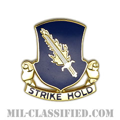 第504歩兵連隊（504th Infantry Regiment）[カラー/クレスト（Crest・DUI・DI）バッジ]画像