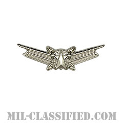 宇宙運用章 (ベーシック)（Space Operations Badge/Space Badge, Basic）[カラー/鏡面仕上げ/ミニサイズ/バッジ]の画像