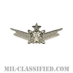 宇宙運用章 (シニア)（Space Operations Badge/Space Badge, Senior）[カラー/鏡面仕上げ/ミニサイズ/バッジ]の画像