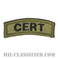 サート（コミュニティ緊急事態対応チーム）タブ（CERT (Community Emergency Response Team) Tab）[OCP/メロウエッジ/ベルクロ付パッチ]の画像