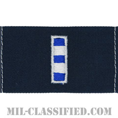 准尉 (CWO-4)（Chief Warrant Officer 4）[カバーオール/海軍階級章/生地テープパッチ/ペア（2枚1組）]画像