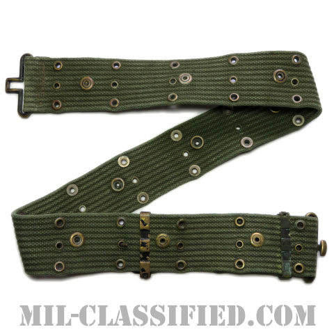 米海兵隊 M1961/M61 OD ピストルベルト 初期型横織り Mサイズ [中古1点物]画像