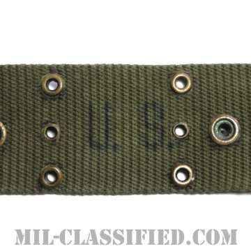 米海兵隊 M1961/M61 OD ピストルベルト 後期型縦織り Mサイズ [中古1点物]画像