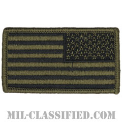 星条旗 サブデュード（リバース）（USA Flag (Reversed)）[メロウエッジ/縫い付け用パッチ]の画像