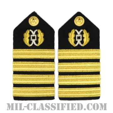 大佐 (法務科)（Captain (CAPT), Judge Advocate General's Corps）[ショルダーボード階級章（女性用）/ペア（2枚1組）]画像