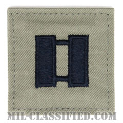 大尉（Captain (CPT)）[ABU/空軍階級章/ベルクロ付パッチ]の画像