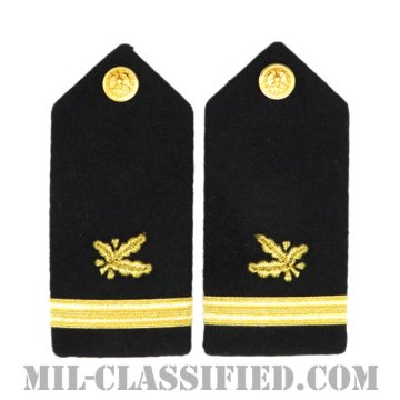 少尉 (補給科)（Ensign (ENS), Supply Corps）[ショルダーボード階級章（女性用）/ペア（2枚1組）]画像