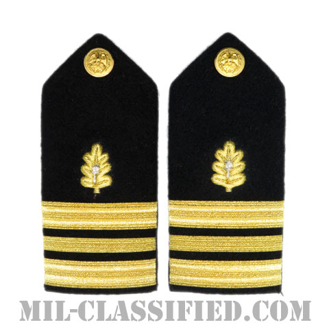 ★米海軍★中尉 ショルダーボード階級章（男性用）/ペア（2枚1組） 特注品) ☆米海軍☆中尉 ショルダーボード階級章（男性用）/ペア
