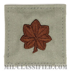 少佐（Major (MAJ)）[ABU/空軍階級章/ベルクロ付パッチ]の画像