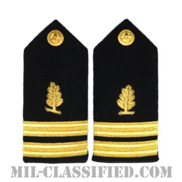 大尉 (衛生業務科)（Lieutenant (LT), Medical Service Corps）[ショルダーボード階級章（女性用）/ペア（2枚1組）]画像