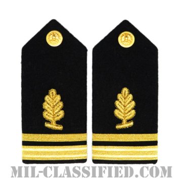 中尉 (衛生業務科)（Lieutenant Junior Grade (LTJG), Medical Service Corps）[ショルダーボード階級章（女性用）/ペア（2枚1組）]画像
