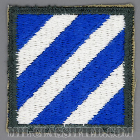 第3歩兵師団（3rd Infantry Division）[カラー/カットエッジ/パッチ/1点物]の画像