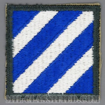 第3歩兵師団（3rd Infantry Division）[カラー/カットエッジ/パッチ/1点物]画像