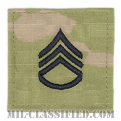 二等軍曹（Staff Sergeant (SSG)）[OCP（3C）/階級章/ベルクロ付パッチ]の画像