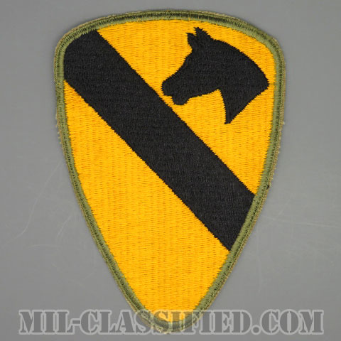 第1騎兵師団（1st Cavalry Division）[カラー/カットエッジ/パッチ/1点物]の画像