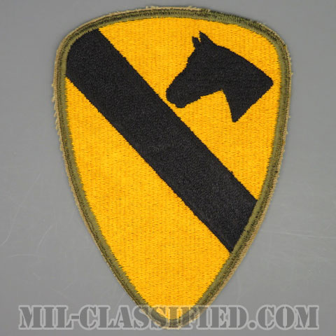 第1騎兵師団（1st Cavalry Division）[カラー/カットエッジ/パッチ/1点物]の画像