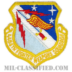 第4484戦闘兵器隊（4484th Fighter Weapons Squadron）[カラー/カットエッジ/縫い付け用パッチ]画像