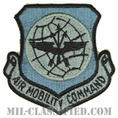 航空機動軍団（Air Mobility Command）[サブデュード（ブルー）/カットエッジ/パッチ]の画像
