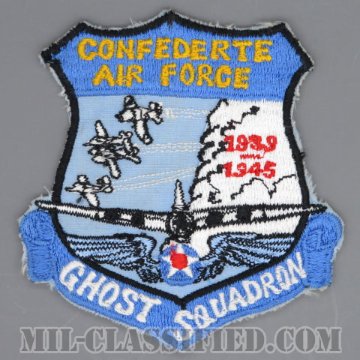 連邦空軍ゴースト隊（Confederate Air Force (CAF) Ghost Squadron）[カラー/カットエッジ/パッチ/中古1点物]画像