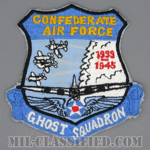 連邦空軍ゴースト隊（Confederate Air Force (CAF) Ghost Squadron）[カラー/カットエッジ/パッチ/1点物]画像