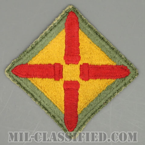 第4沿岸砲兵隊（4th Coast Artillery）[カラー/カットエッジ/パッチ/中古1点物]の画像